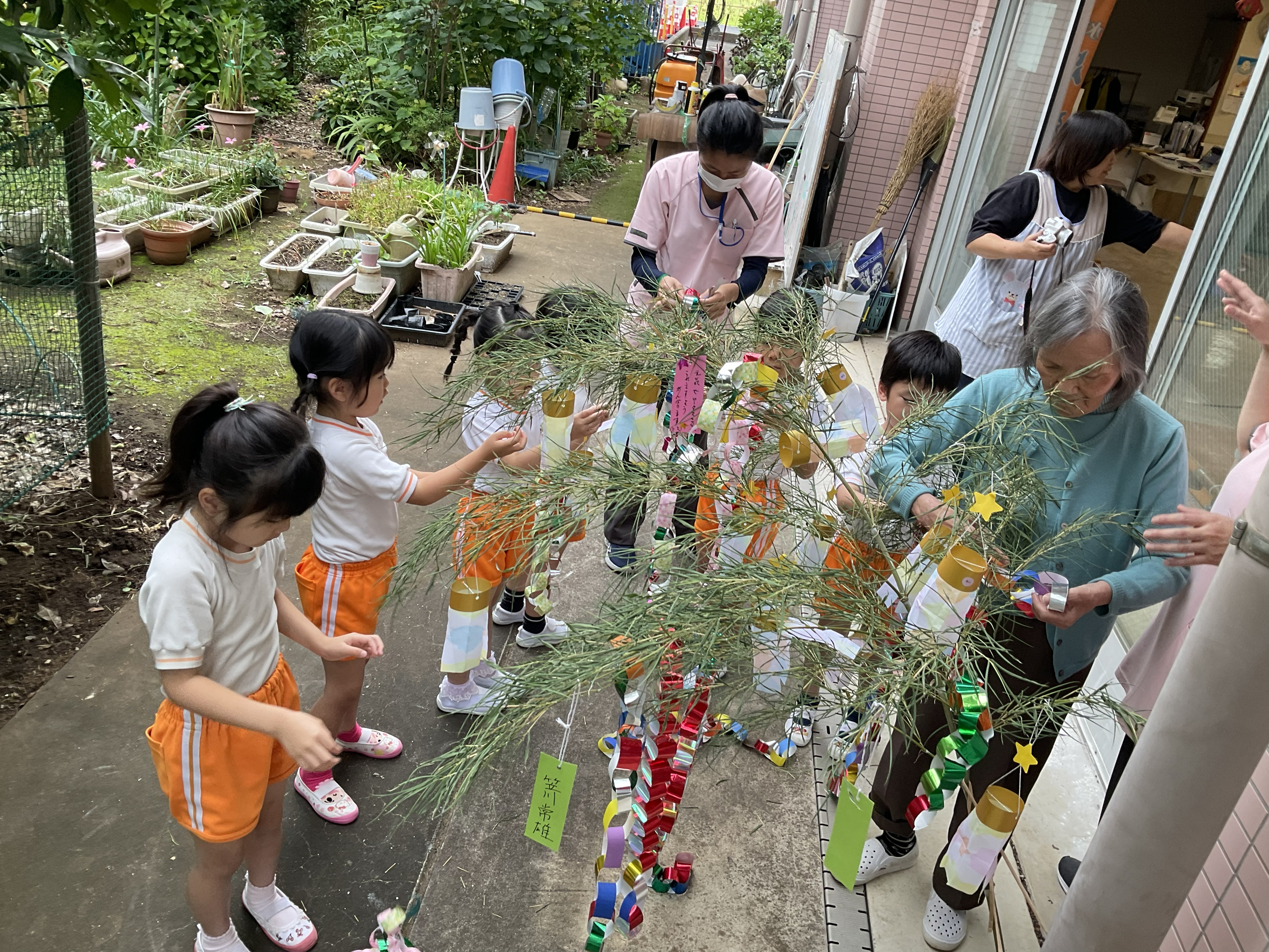 七夕飾り